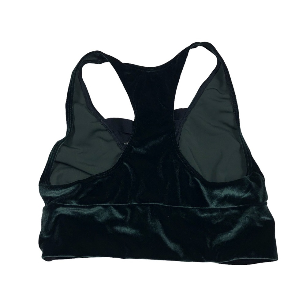 Victoria Secret Green Velvet Sports Bra size Small - Picture 7 of 10